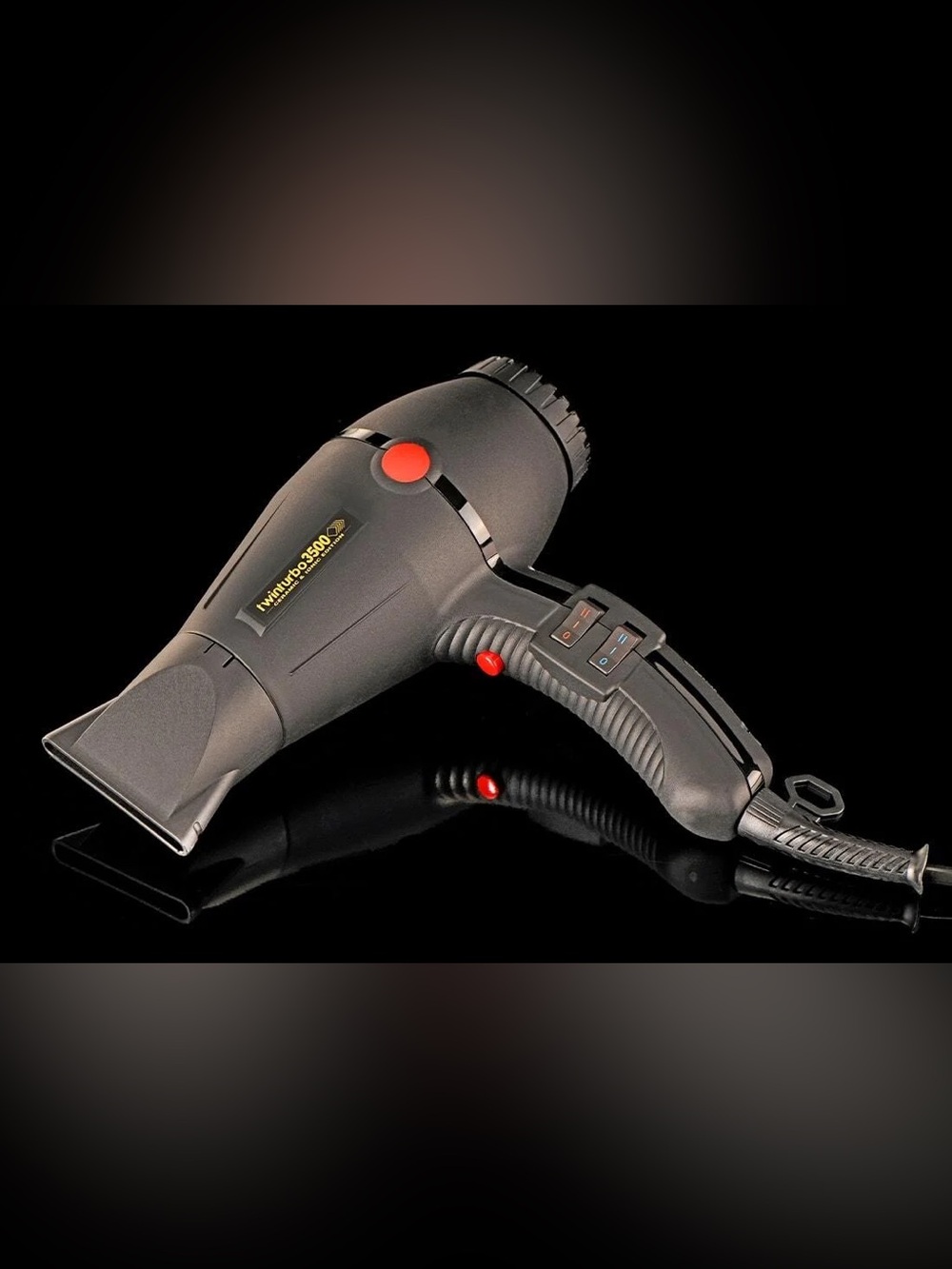 Twin Turbo 3200 Black Professional Hair Dryer